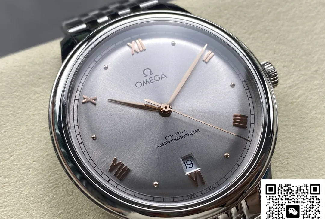KZ Factory Omega De Ville 434.10.40.20.06.001 1:1 Best Edition Replica Watch